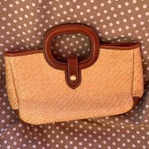 Franco Sarto straw handbag